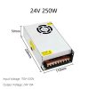 24V 10A 250W Power Supplies LED Lighting Drivers Switching Power Adapter