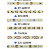 5V 2835 Single Color 60led Strip Light 5V USB Powered SMD 2835 LED Strip Lights