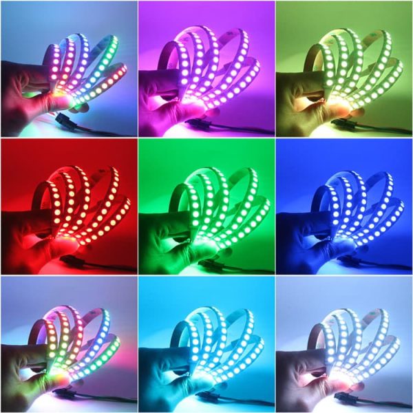 SK6812 IC 5050 RGBW LED Strip Light SK6812 SMD 5050 RGBW 4-in-1 5V LED Strip Light