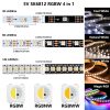 SK6812 RGBW 4 in 1 LED Strip Light SK6812 SMD 5050 RGBW 4-in-1 5V LED Strip Light