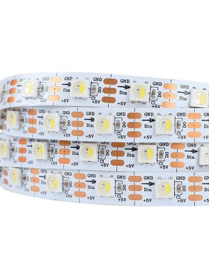 SK6812 RGBW DC5V 60 LED Strip Light SK6812 SMD 5050 RGBW 4-in-1 5V LED Strip Light