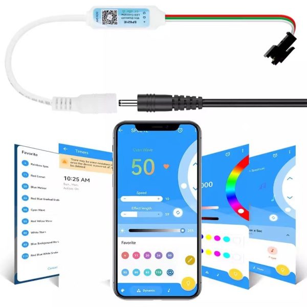 SP621E Smart RGB Music LED Controller SP621E Bluetooth Smart RGB Music LED Controller