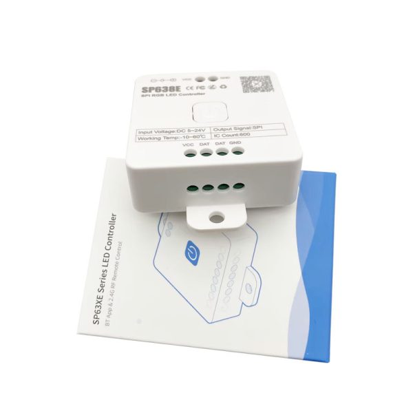 SP638E Controller (3) SP638E SPI RGB LED Controller With Bluetooth Music APP Control