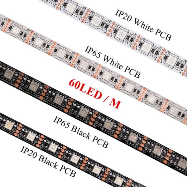 USB5V smd 5050 60LED RGB 5V USB Powered SMD 5050 RGB LED Strip Lights