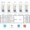 WIFI Controller (4) WiFi Smart LED Tuya Controller With Voice Control Supports Single‑Color, CCT, RGB, RGBW, and RGBCW LED Strips