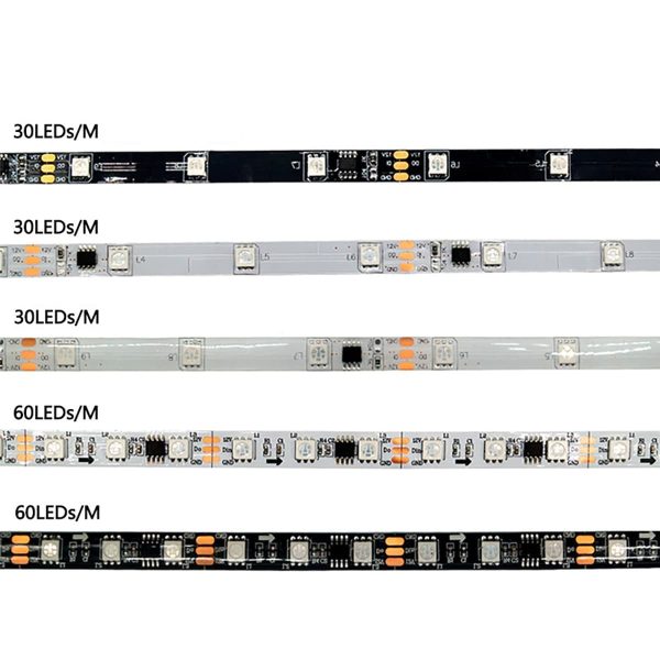 WS2811 12V/24V SMD 5050 Magic Addressable RGB LED Strip Lights