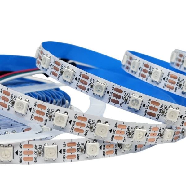 WS2812B Addressable SMD 5050 Magic RGB Smart LED Strip Lights