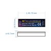Mini LED Controller With Remoter (9) Mini LED Strip Controller With Remoter