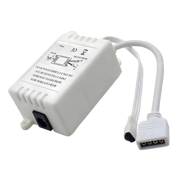 RGB LED Strip IR Controller (3) Wireless Wifi Smart LED RGB Strip Controller with 24 Key IR Remote