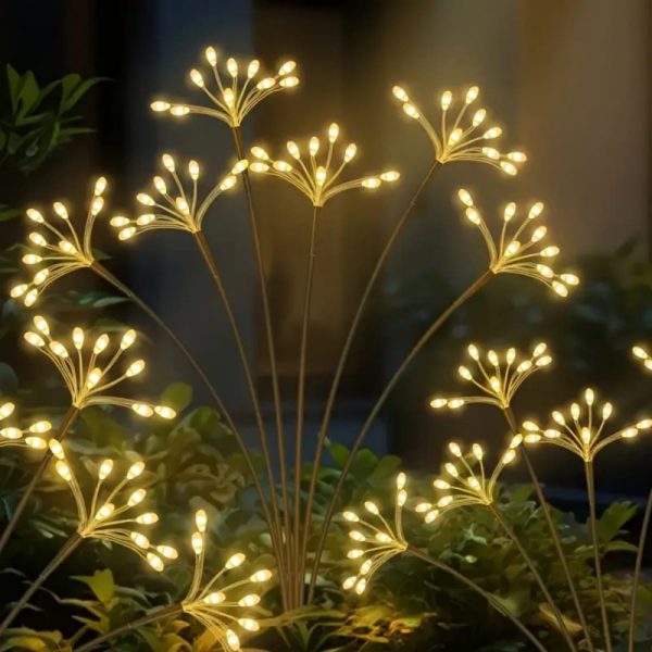 Solar Copper Wire Firefly Firework Lawn Light (4) Solar Copper Wire Firefly Firework Lawn Light