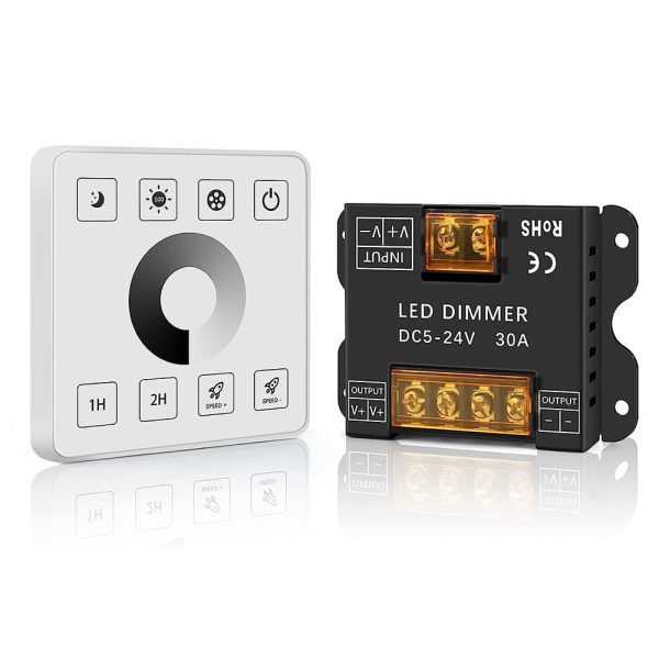 Touch Panel RF Dimmer Controller (1) 86 Style Touch Panel RF Dimmer Controller For Led Strip Lights