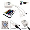 WIFI Smart RGB LED Strip Controller (2) Wireless Wifi Smart LED RGB Strip Controller with 24 Key IR Remote