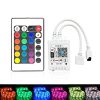 WIFI Smart RGB LED Strip Controller (3) Wireless Wifi Smart LED RGB Strip Controller with 24 Key IR Remote