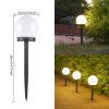 solar lawn light for garden1 Solar Lawn Light For Garden Round Bulb Ground Garden Decorative Light