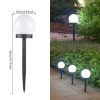 solar lawn light for garden2 Solar Lawn Light For Garden Round Bulb Ground Garden Decorative Light