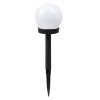 solar lawn light for garden3 Solar Lawn Light For Garden Round Bulb Ground Garden Decorative Light