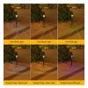 solar lawn lights 2 Solar Garden Lights Decorative Waterproof Outdoor Path Lawn Lights