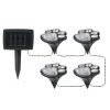 4 in1 Bear Paw Solar Inground Light 7 4-in-1 Cat Paw Solar Inground Lawn Light Animal Footprint Pathway Multi-Head Lamp