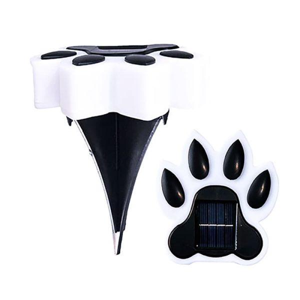 Bear Paw Solar Inground Light1 Bear Paw Solar Inground Light Outdoor Waterproof Animal Footprint Pathway Lawn Lamp