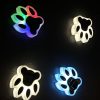 Bear Paw Solar Inground Light7 Bear Paw Solar Inground Light Outdoor Waterproof Animal Footprint Pathway Lawn Lamp