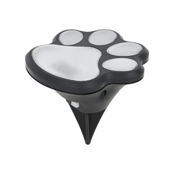 Cute Cat Paw Solar Inground Light2 Cute Cat Paw Solar Inground Light Outdoor Waterproof Animal Footprint Lawn Lamp