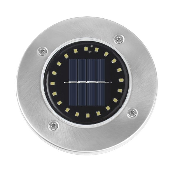 underground light (1) Outdoor IP65 Waterproof Solar Stainless Steel LED Inground Lights