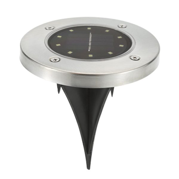 underground light (3) Outdoor IP65 Waterproof Solar Stainless Steel LED Inground Lights
