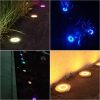 underground light (6) Outdoor IP65 Waterproof Solar Stainless Steel LED Inground Lights